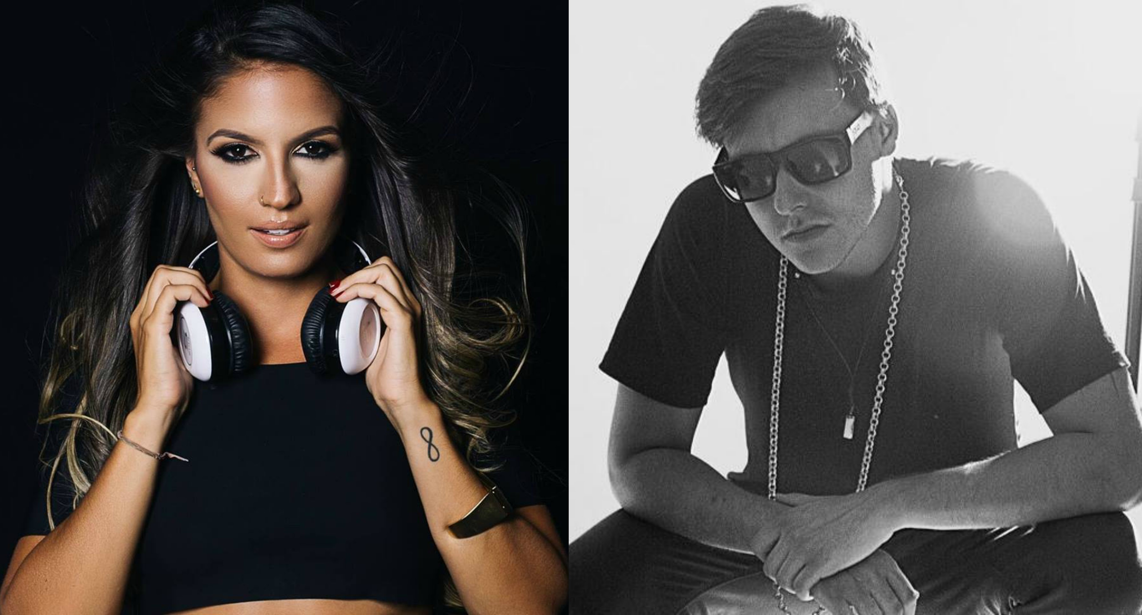 Monia Lombardi e Dj Bero Costa (Foto: Reprodução Instagram)
