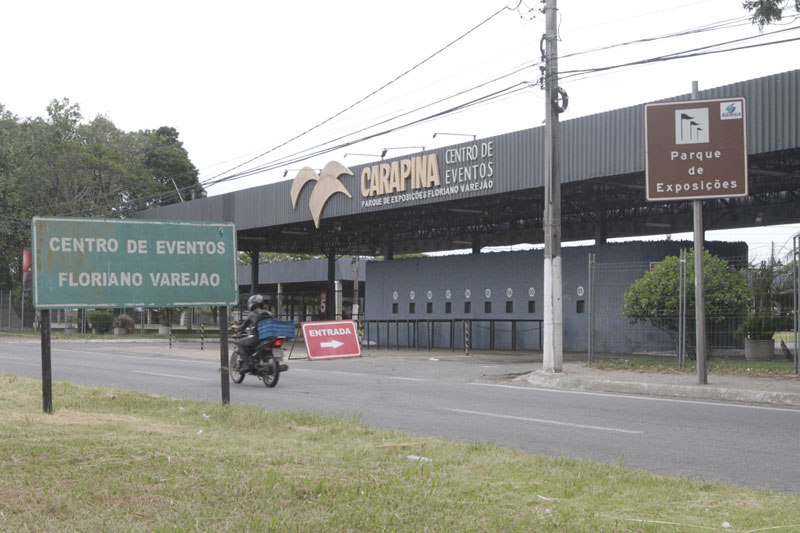 Pavilhão de Carapina (Foto: Rodrigo Gavini / AT - 30/01/2018)