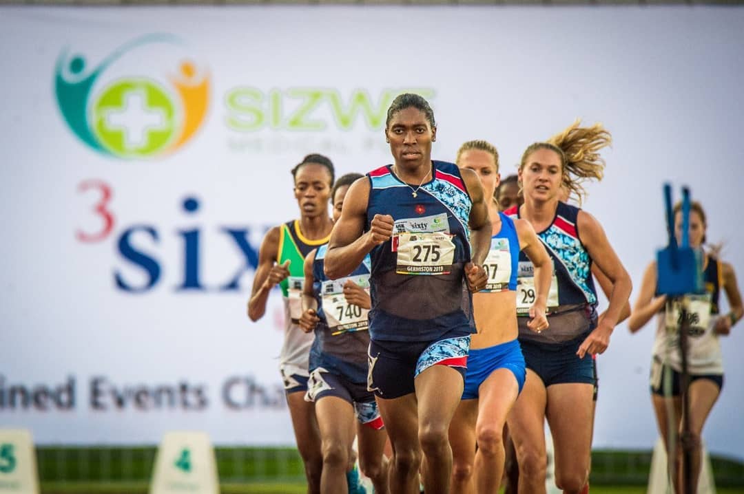 Semenya, de 28 anos, venceu mais uma importante prova na carreira (Foto: Reprodução Instagram)