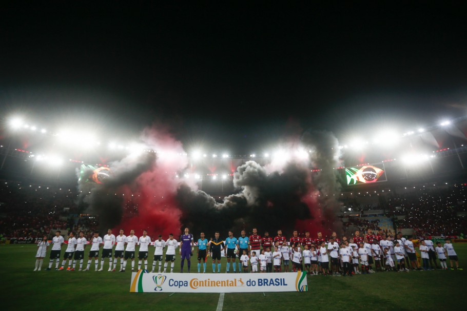 Corinthians e Flamengo na semifinal da Copa do Brasil de 2018: reencontro nas oitavas de final de 2019 (Foto: Fla Imagem)