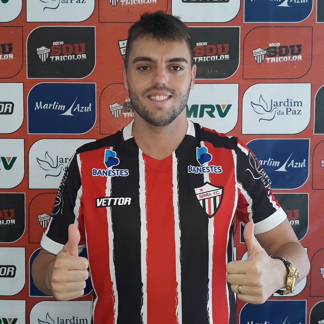Tony vai vestir a camisa 9 do Serra na Quadradona do Brasileiro (Foto: Divulgação/Serra F.C.)