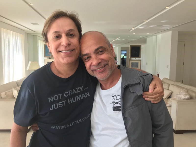 Tom Cavalcante e Cláudio Manoel (Foto: Divulgação)