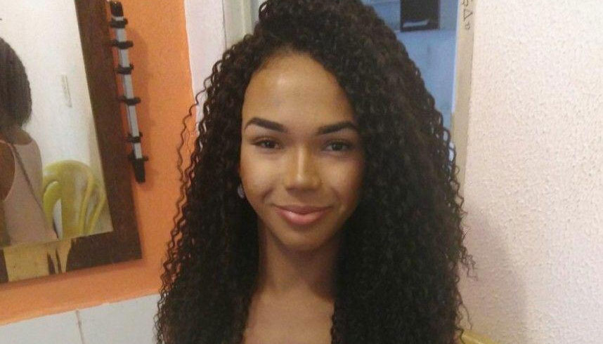 Transexual Jahy Bianchini foi assassinada a tiros (Foto: Acervo Pessoal)