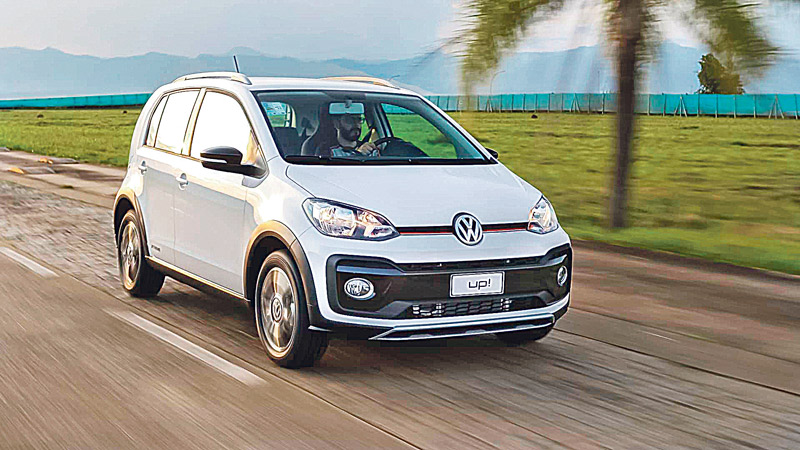 Nas lojas da marca, o up! está disponível nas configurações MPI, Connect e Xtreme. Preço parte de R$  49.590 (Foto: Assessoria Volkswagen)