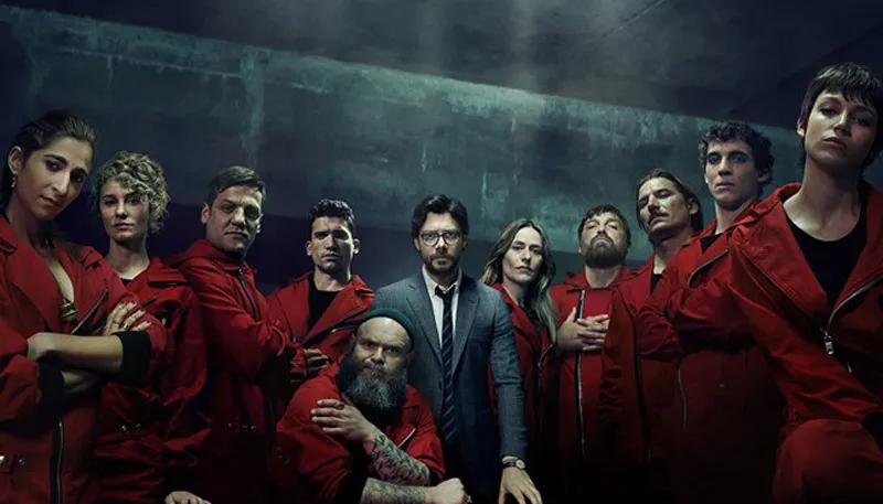 Imagem ilustrativa da imagem "La Casa de Papel" tem data confirmada para estreia da quarta temporada