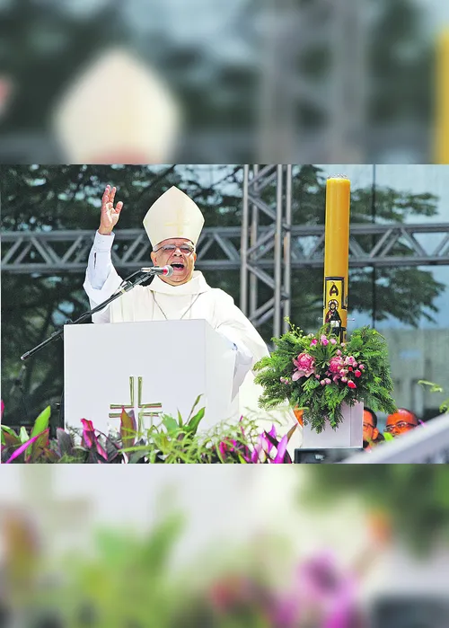 Imagem ilustrativa da imagem Missa na Catedral de Vitória pelas vítimas da chuva