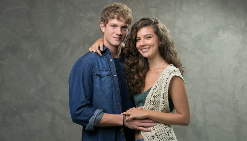 Alanis Guillen e Pedro Novaes (Foto: Sérgio Zalis/TV Globo)