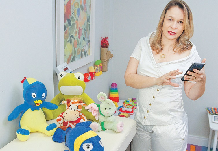 Fernanda Mappa disse que o uso de medicação pode ser feito, pois dependência é um ato compulsivo (Foto: Leone Iglesias/AT)