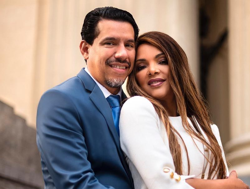 Anderson e Flordelis em sua última sessão fotográfica juntos (Foto: eprodução/Instagram)
