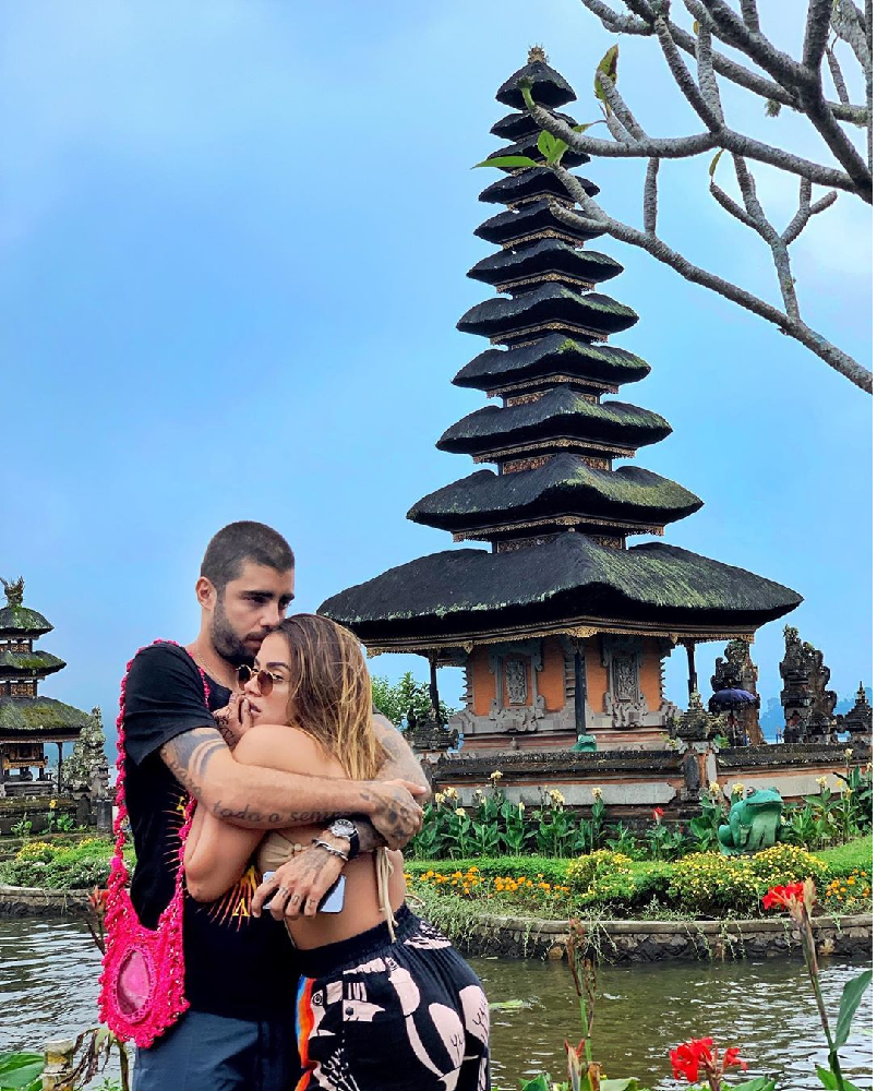 Anitta e Pedro Scooby de férias em Bali, Indonésia (Foto: Reprodução/Instagram)