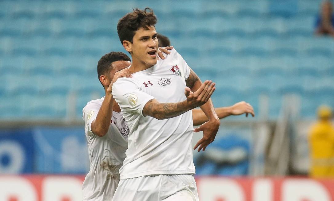 Pedro, em atuação pelo Fluminense (Foto: Lucas Mercon/Fluminense)