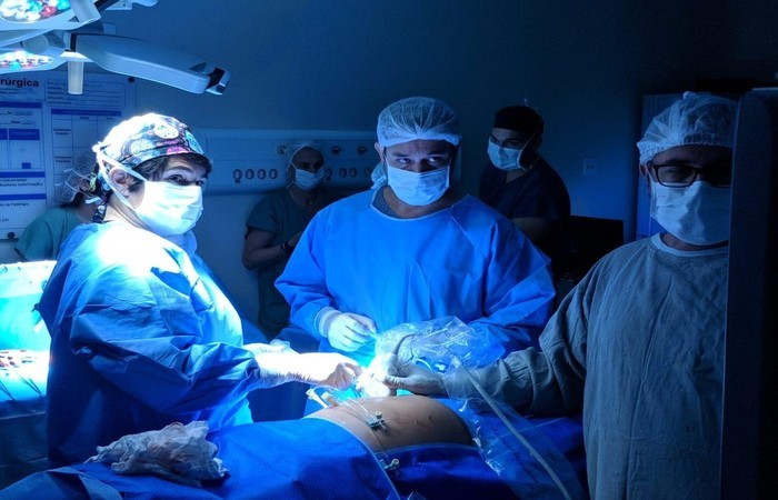 Equipe médica reuniu profissionais de diferentes hospitais. (Foto: HCM de Rio Preto/Divulgação)