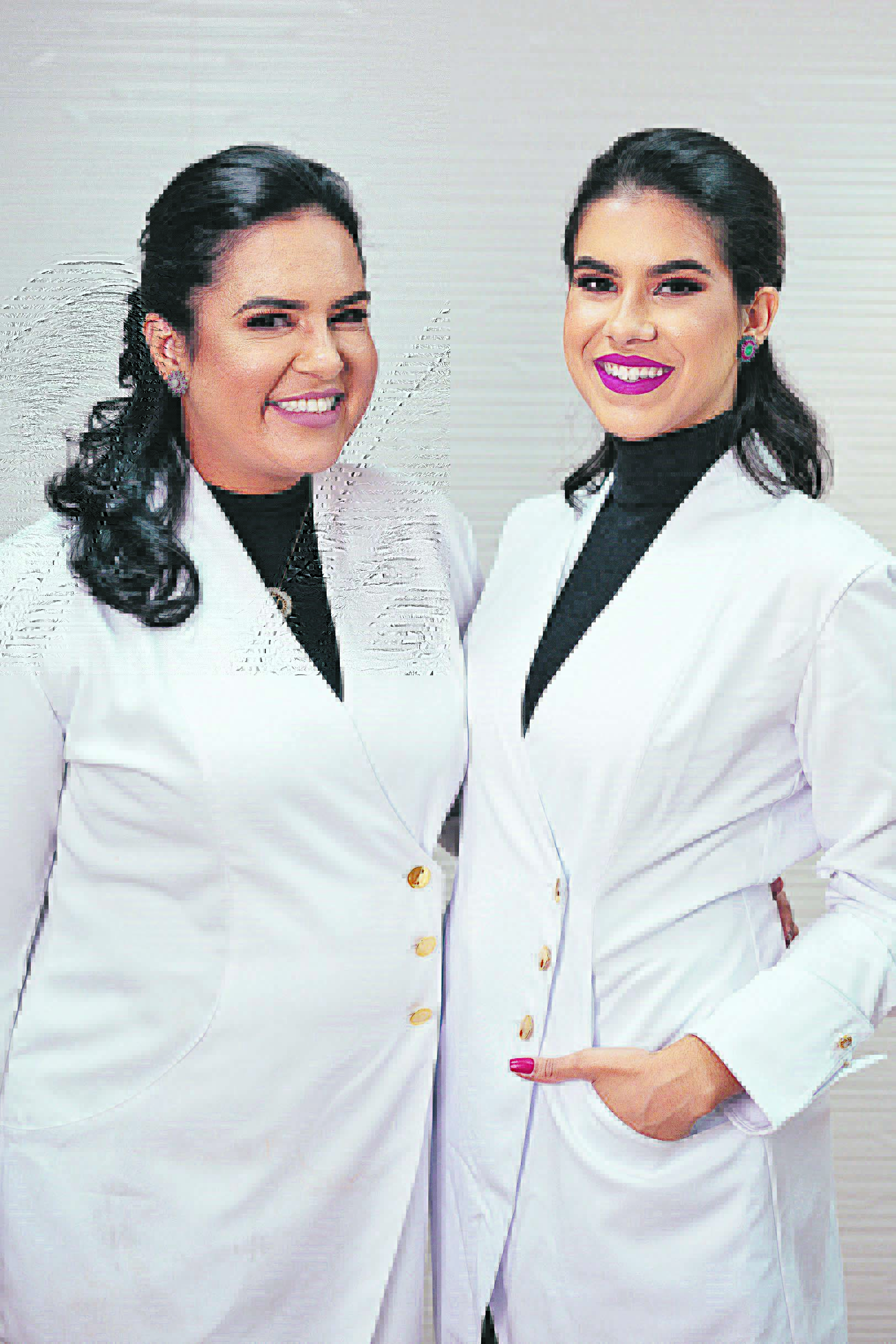 Vanessa e Géssica Cabral trouxeram a técnica batizada de BB Glow da Coreia do Sul. Tratamento estético tem várias indicações. (Foto: RF)