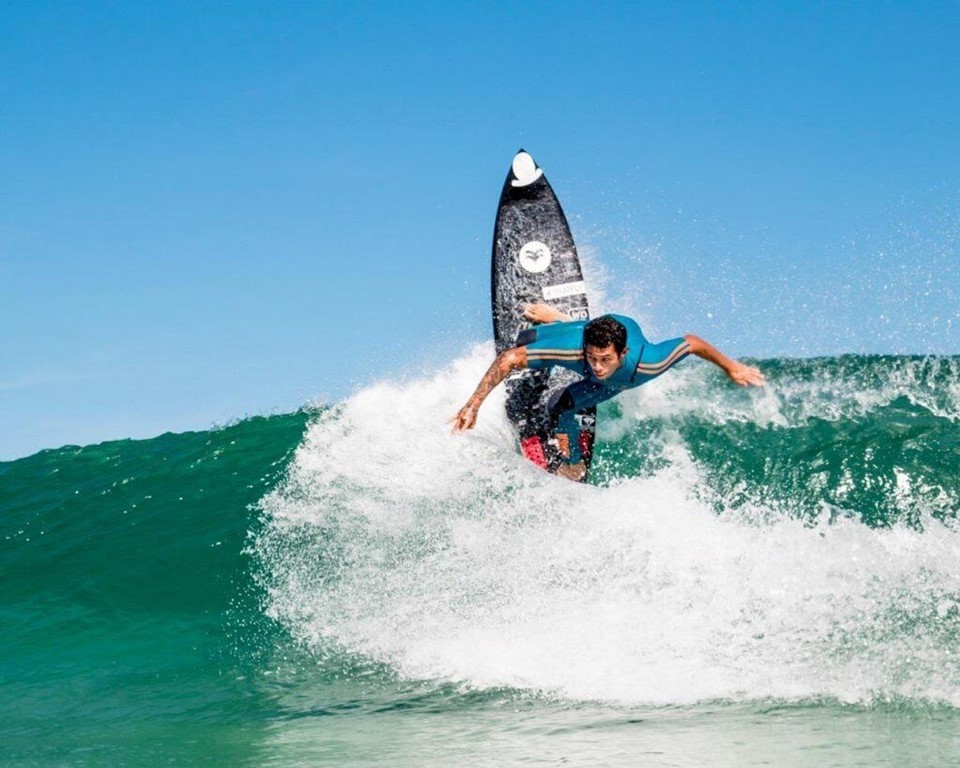 Krystian Kymerson avançou para o terceiro round mas foi eliminado pelo atual líder da competição (Foto: Divulgação / SECOM-ES)