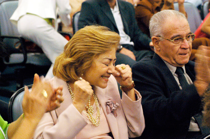 Em 2005, Catharina Novaes comemorou ao ser escolhida como desembargadora do Estado (Foto: Andressa Teixeira / AT - 13/05/2005)