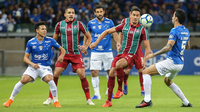 Depois do 1 a 1 na ida, as equipes voltaram a empatar no Mineirão (Foto: Lucas Merçon/ Fluminense FC)