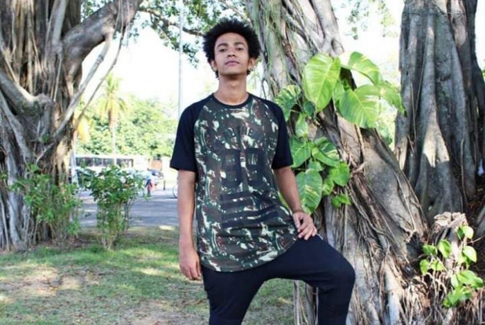 David Jonathan, de 21 anos, morreu na hora (Foto: Acervo Pessoal)