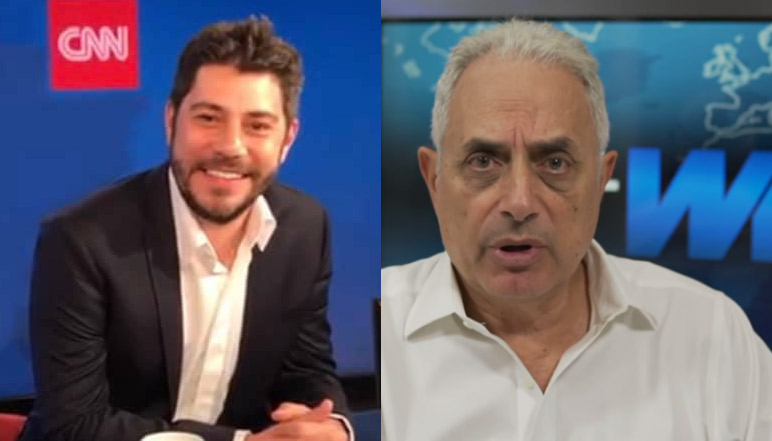 Evaristo Costa e William Waack estarão na CNN Brasil (Foto: Divulgação)