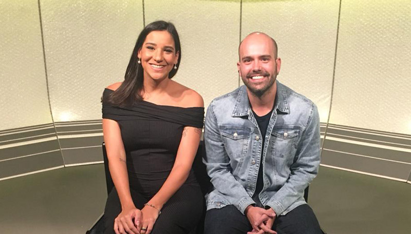 Joana Maranhão e Lucas Gutierrez (Foto: Divulgação)