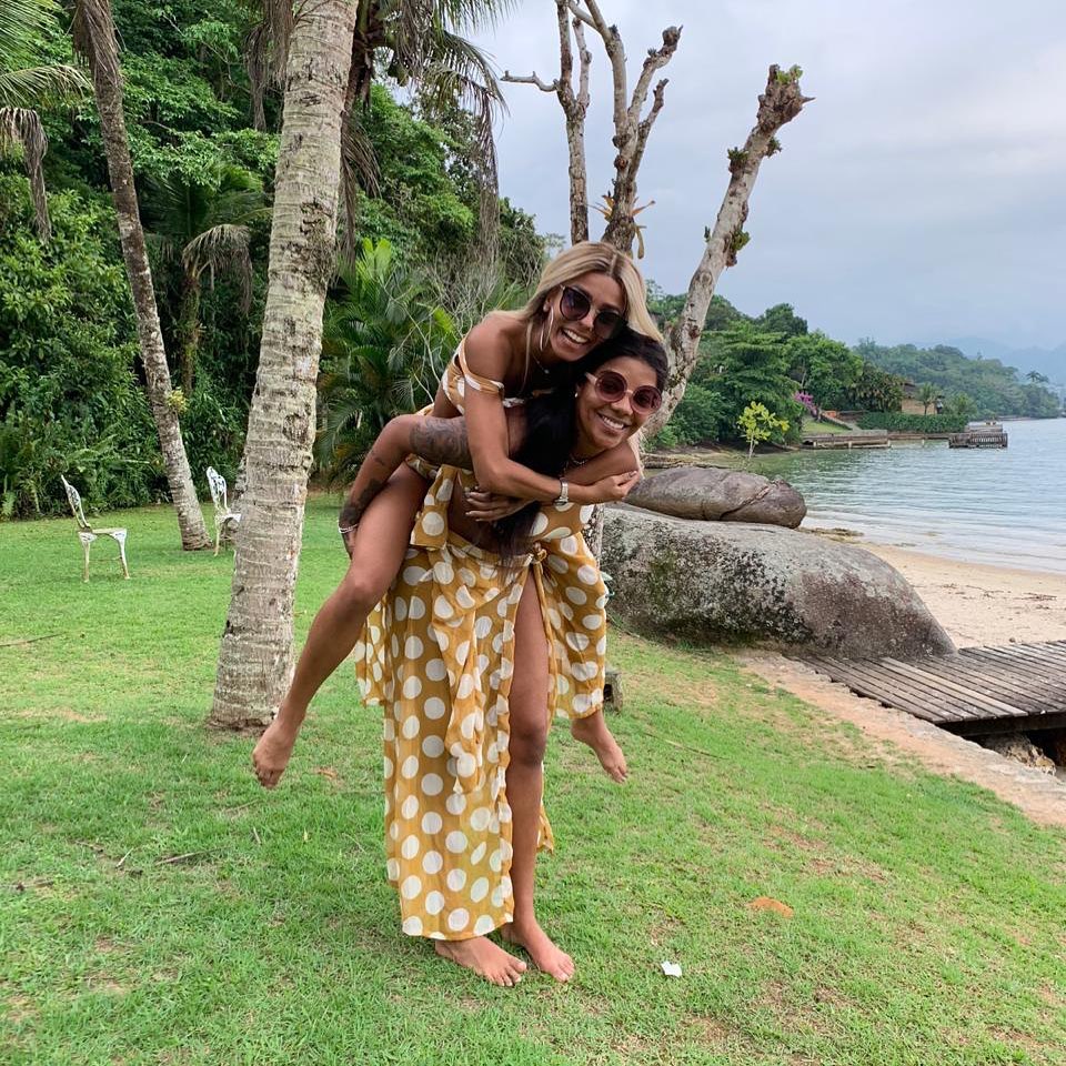 Ludmilla e a namorada Brunna Gonçalves. (Foto: Reprodução/Instagram)