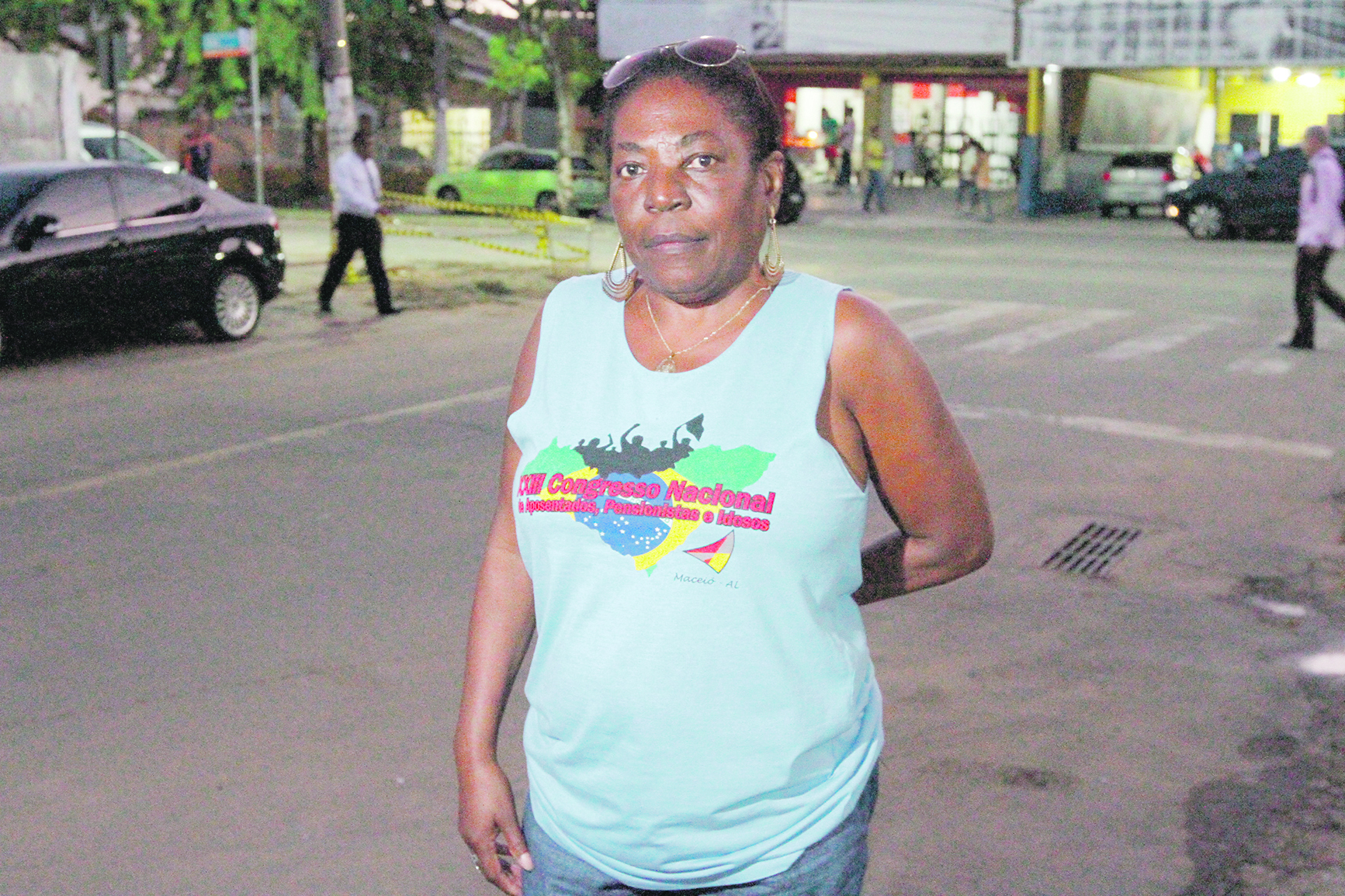 Maria da Penha da Conceição, 60 anos, gostou das mudanças (Foto: Leone Iglesias/AT)