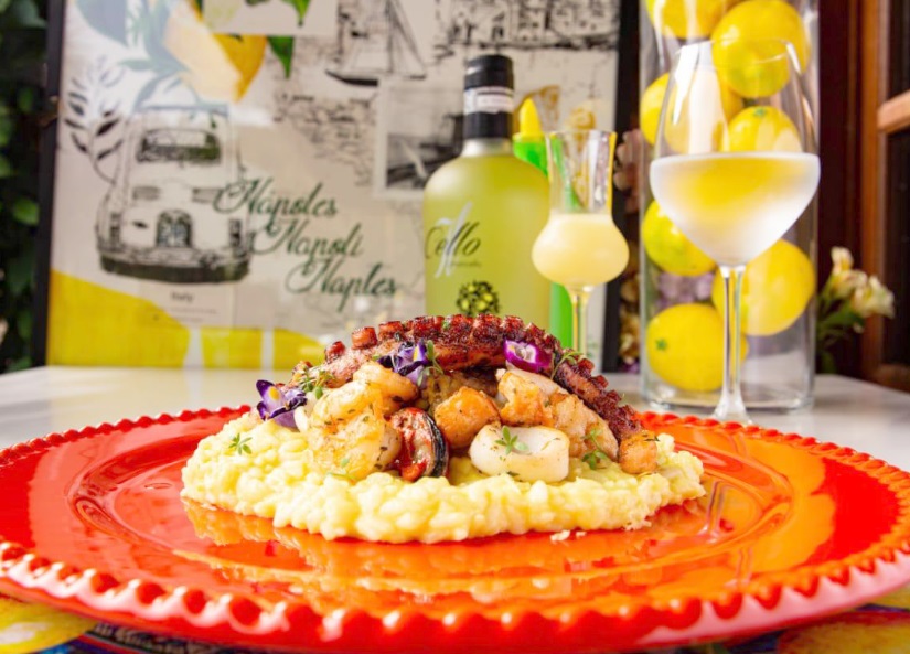 Risoto de limão siciliano com frutos do mar do restaurante Don Due (Foto: Divulgação)