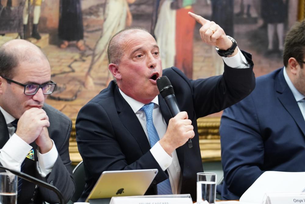 O ministro da Casa Civil, Onyx Lorenzoni (Foto: Pablo Valadares/Câmara dos Deputados)