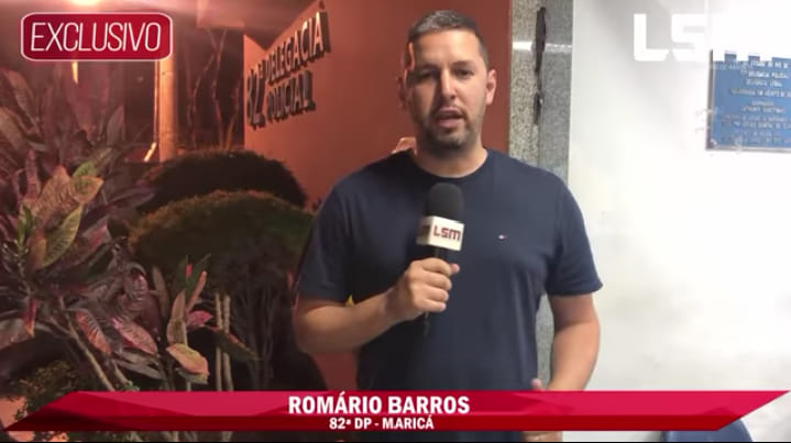 Romário Barros foi assassinado na noite de terça-feira (Foto: Reprodução / Lei Seca Maricá)