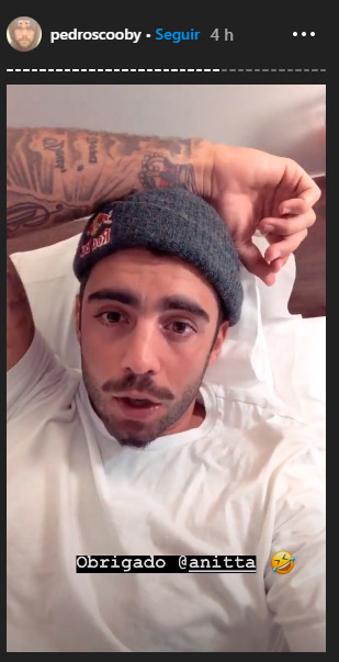 Vídeo de Pedro Scooby no Instagram (Foto: Reprodução / Instagram)