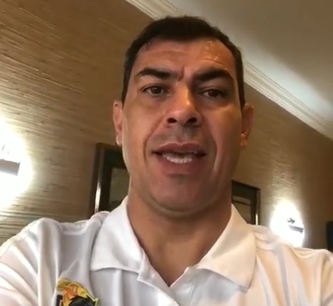 O técnico Fábio Carille (Foto: Reprodução/ Instagram @fabiocarille)