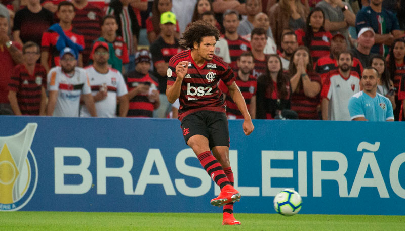 William Arão, volante do Flamengo (Foto: Alexandre Vidal / Flamengo)