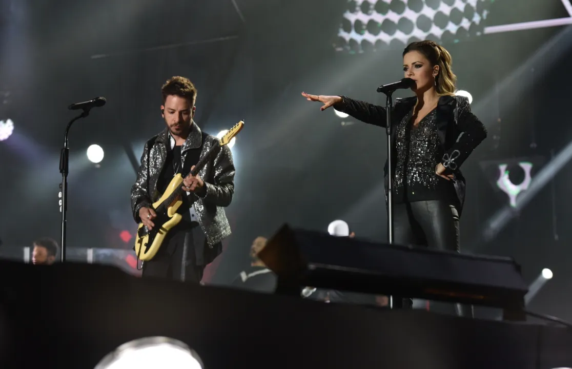 Imagem ilustrativa da imagem Sandy & Junior relembram hits infantis em live "família" e sem bebedeira