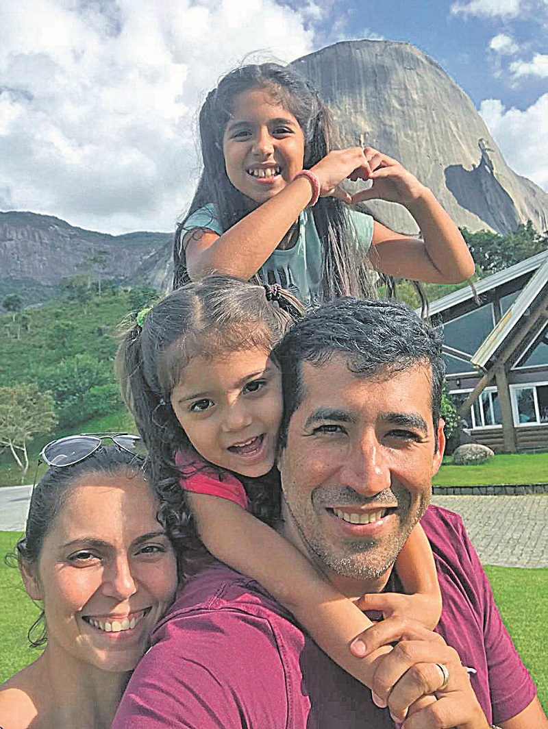 Anderson Pereira Machado, 40 anos, família defende escola militar. (Foto: Acervo Pessoal)