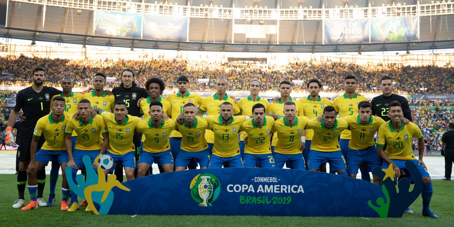 Brasil venceu a Copa América 2019 no Maracanã (Foto: Lucas Figueiredo/CBF)