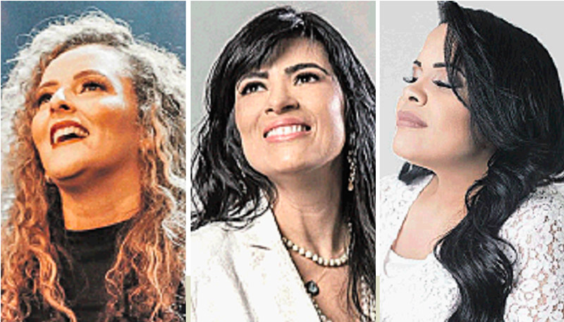 Gabi Sampaio, Fernanda Brum e Cassiane participam de evento (Foto: Divulgação)
