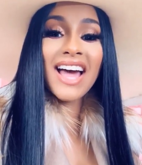 A cantora Cardi B. (Foto: Reprodução/ Instagram @iamcardib)