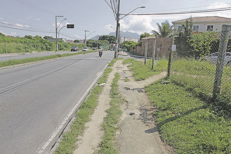 Condomínio fica na Rodovia Norte-Sul, na Serra (Foto: Antônio Moreira/AT)