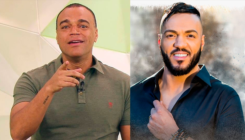Denílson e Belo: processo na Justiça (Foto: Divulgação / Instagram)