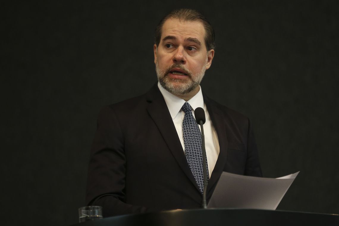 O presidente do STF, ministro Dias Toffoli (Foto: Antonio Cruz/ Agência Brasil)