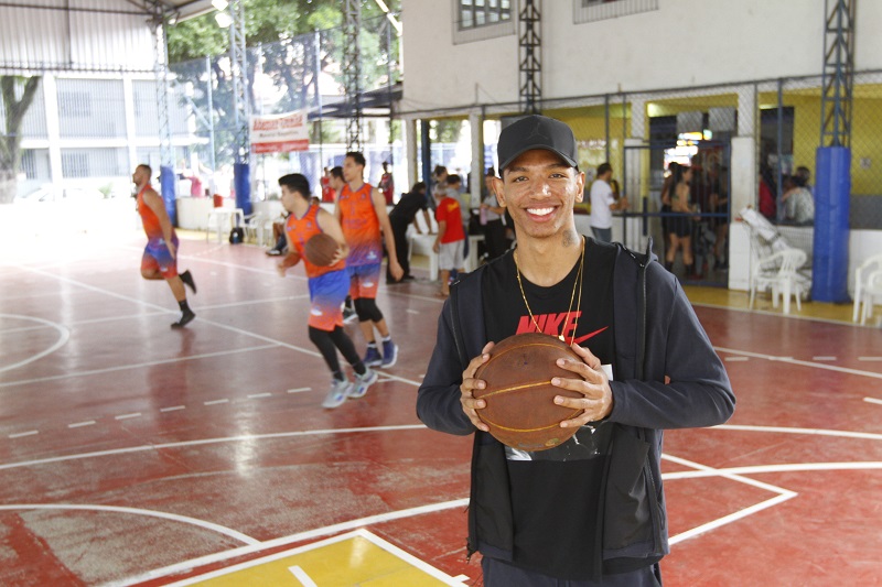 Capixaba Didi Louzada foi a 35ª escolha do Draft da NBA, selecionado pelo New Orleans Pelicans (Foto: Thiago Coutinho/AT)