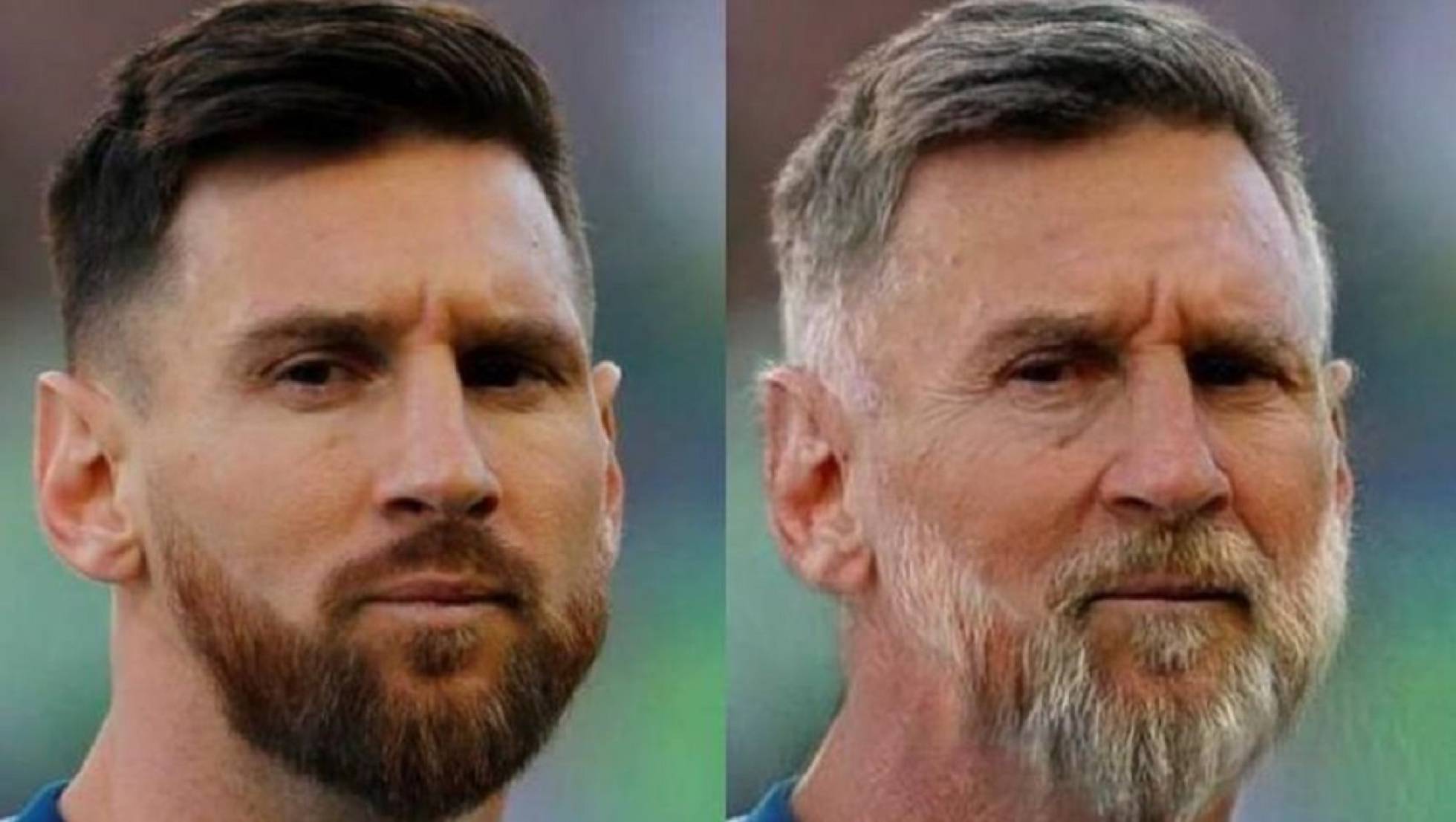 Argentino Messi, modificado no Faceapp (Foto: Reprodução)