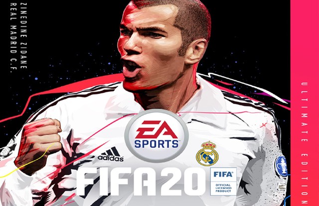 Fifa 20 terá Zinedine Zidane na capa de sua Ultimate Edition e como uma das lendas do game (Foto: Reprodução/EA Sports)