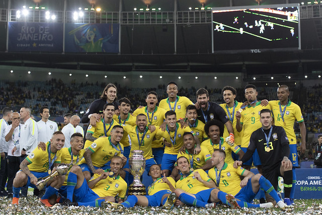 Brasil é campeão após 12 anos (Foto: Lucas Figueiredo/CBF)