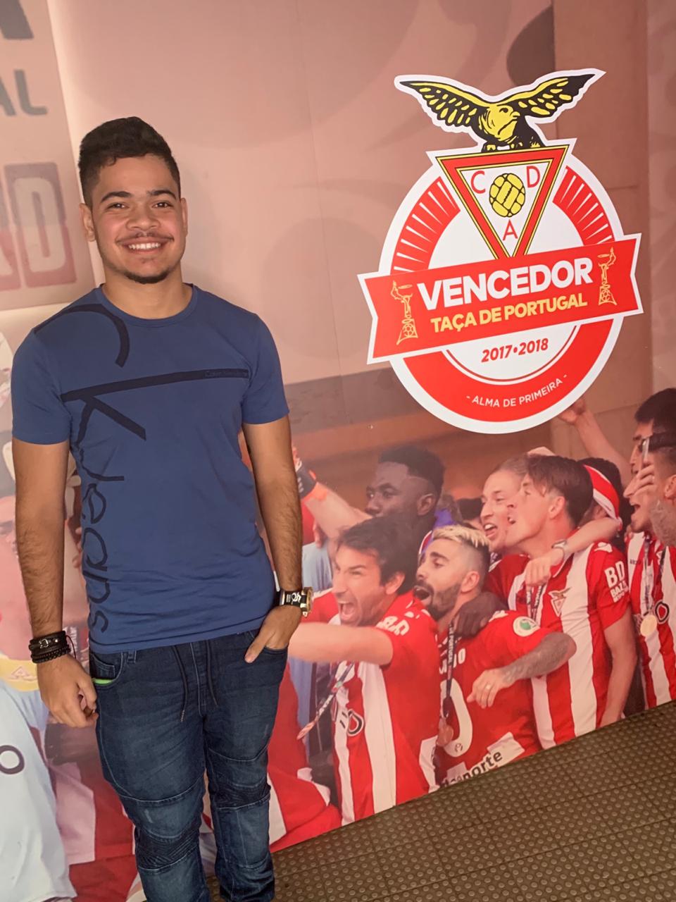 Gabriel acertou com o Desportivo Aves (Foto: Acervo pessoal)