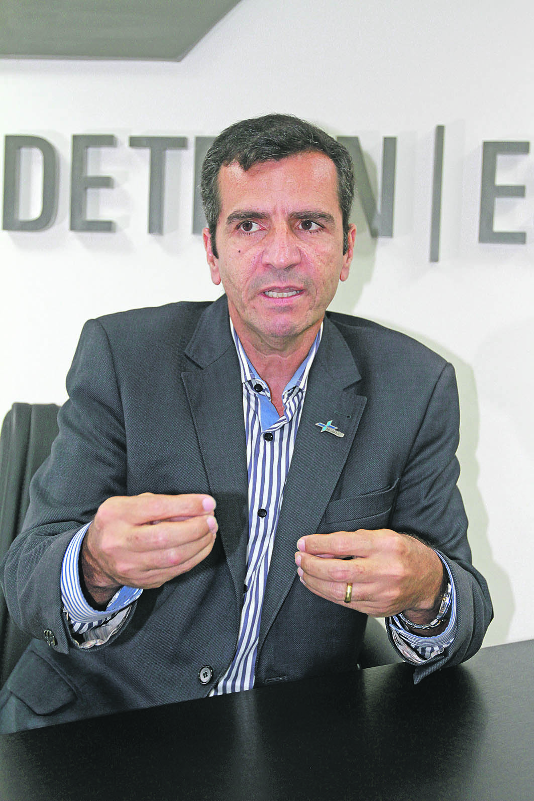 Givaldo Vieira, diretor-geral do Detran: objetivo é promover inclusão social (Foto: Dayana Souza/AT)
