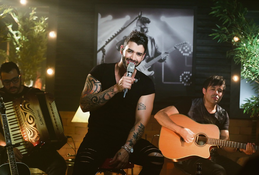 Gusttavo Lima recebe Bruno e Marrone e Dilsinho no próximo sábado para uma noite sertaneja que não tem hora para acabar (Foto: Augusto Albuquerque/Divulgação)