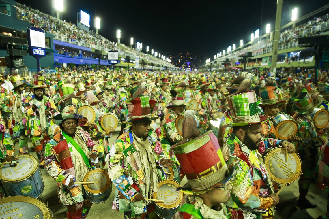 A escola tinha sido mantida no Grupo Especial, após uma virada de mesa que garantia à agremiação o direito de desfilar em 2020 na elite do carnaval (Foto: Tomaz Silva/ Agência Brasil)