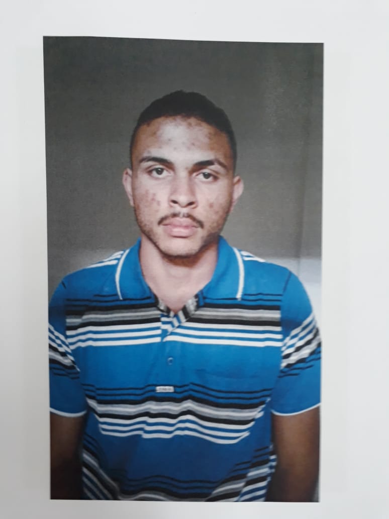 Keuly Vinicius dos Santos foi preso (Foto: Polícia Civil)
