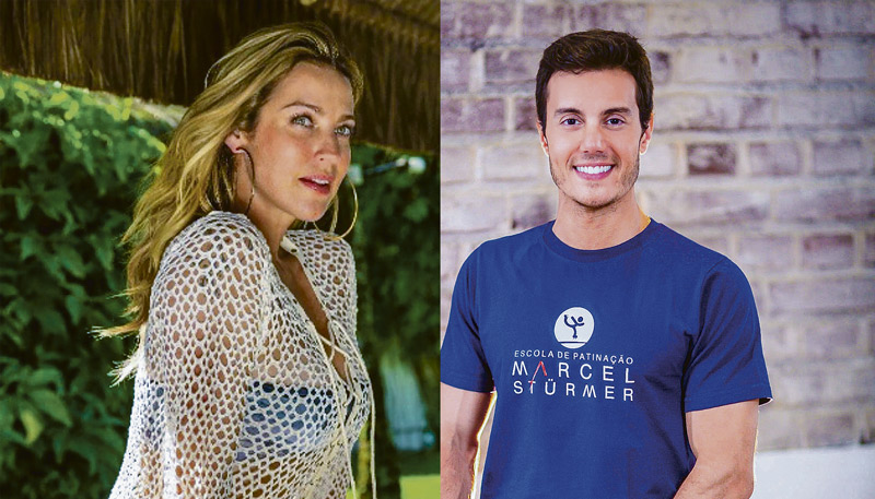 Piovani e Marcel estão dividindo o mesmo quarto no hotel (Foto: Divulgação)