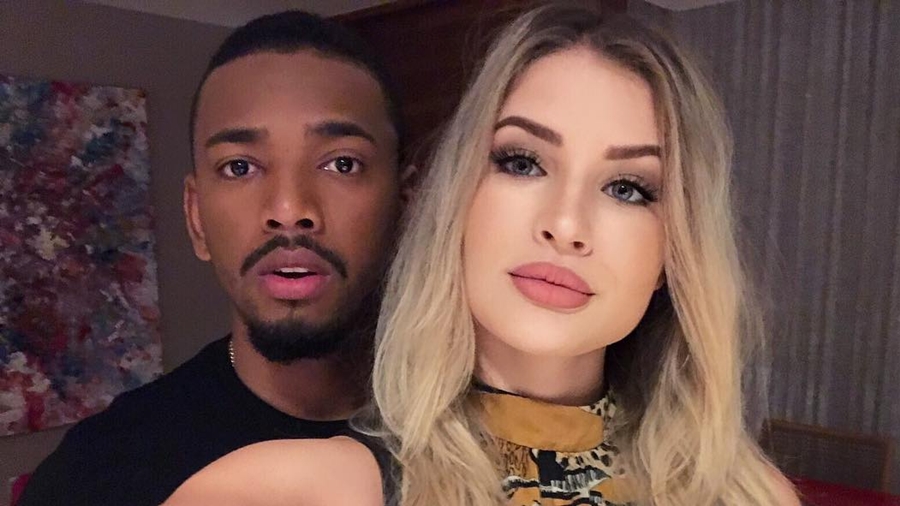 Nego do Borel e Julia Schiavi (Foto: Reprodução/Instagram)